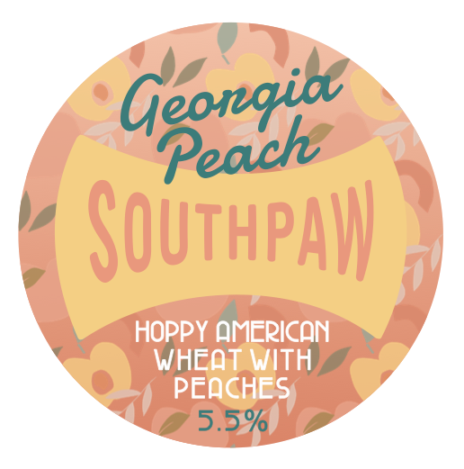 Georgia Peach - Hoppy American Wheat with Peaches 5.5%