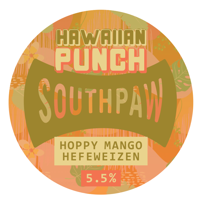 Floral Series: Hawaiian Punch - Hoppy Mango Hefeweizen 5.5%