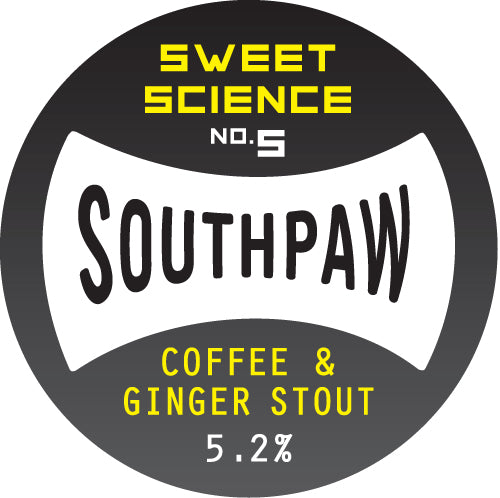 Sweet Science No.5 - Coffee & Ginger Stout 5.2%