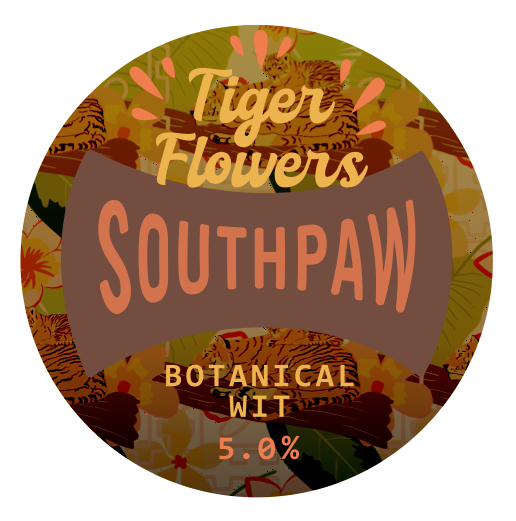 Floral Series: Tiger Flowers - Botanical Wit 5.0%