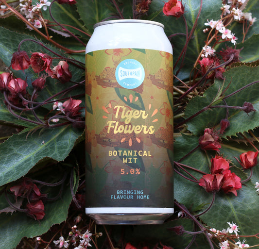 Floral Series: Tiger Flowers Soured botanical Wit 440ml